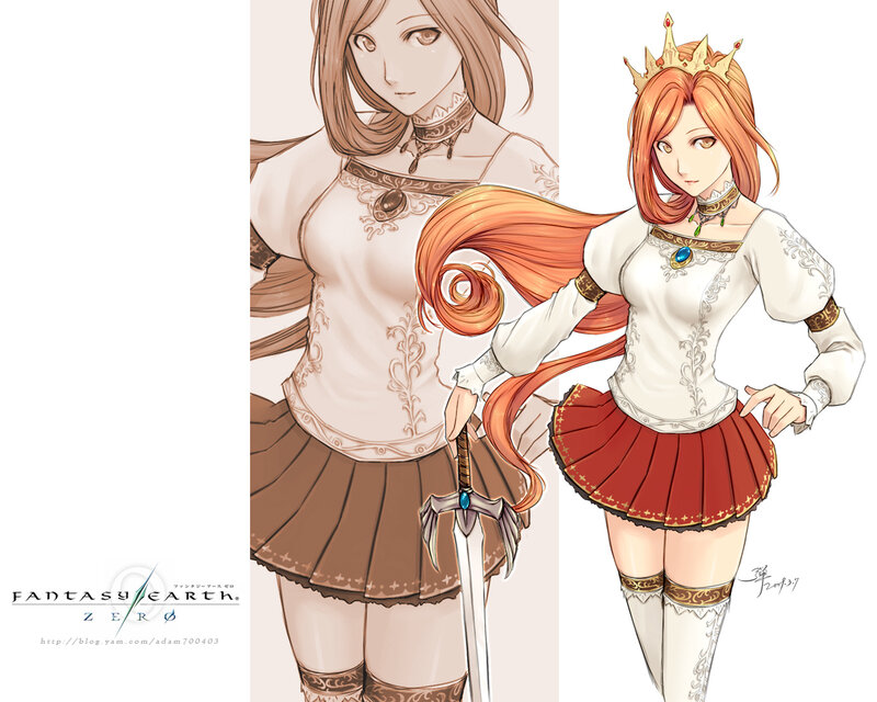 Princess from Fantasy Earth Zero