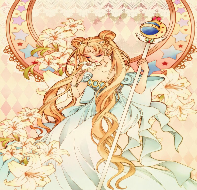 Princess Holding Staff