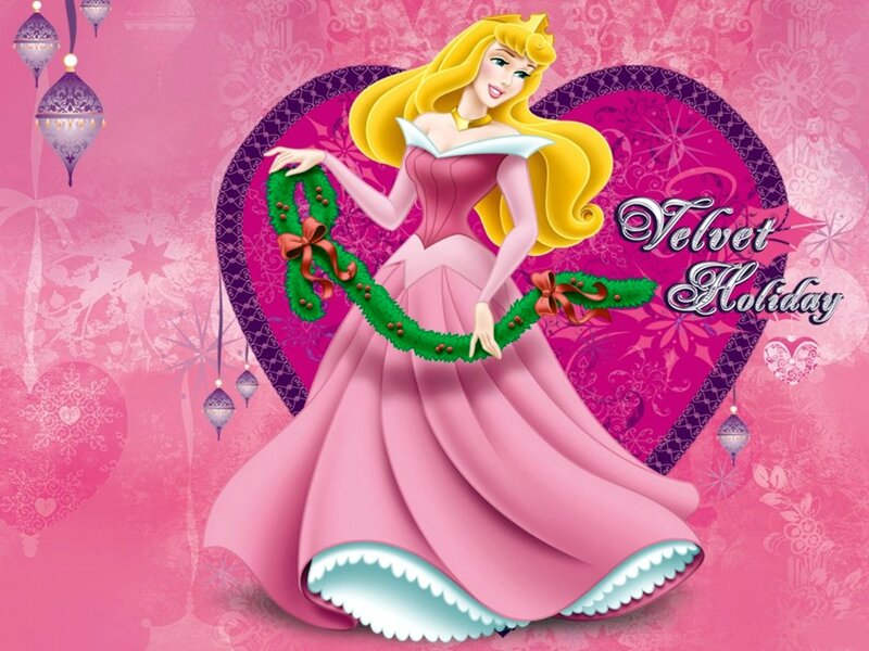 Princess Holding Wreath