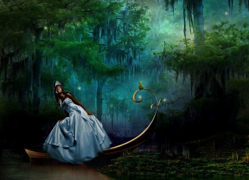Princess in a Boat