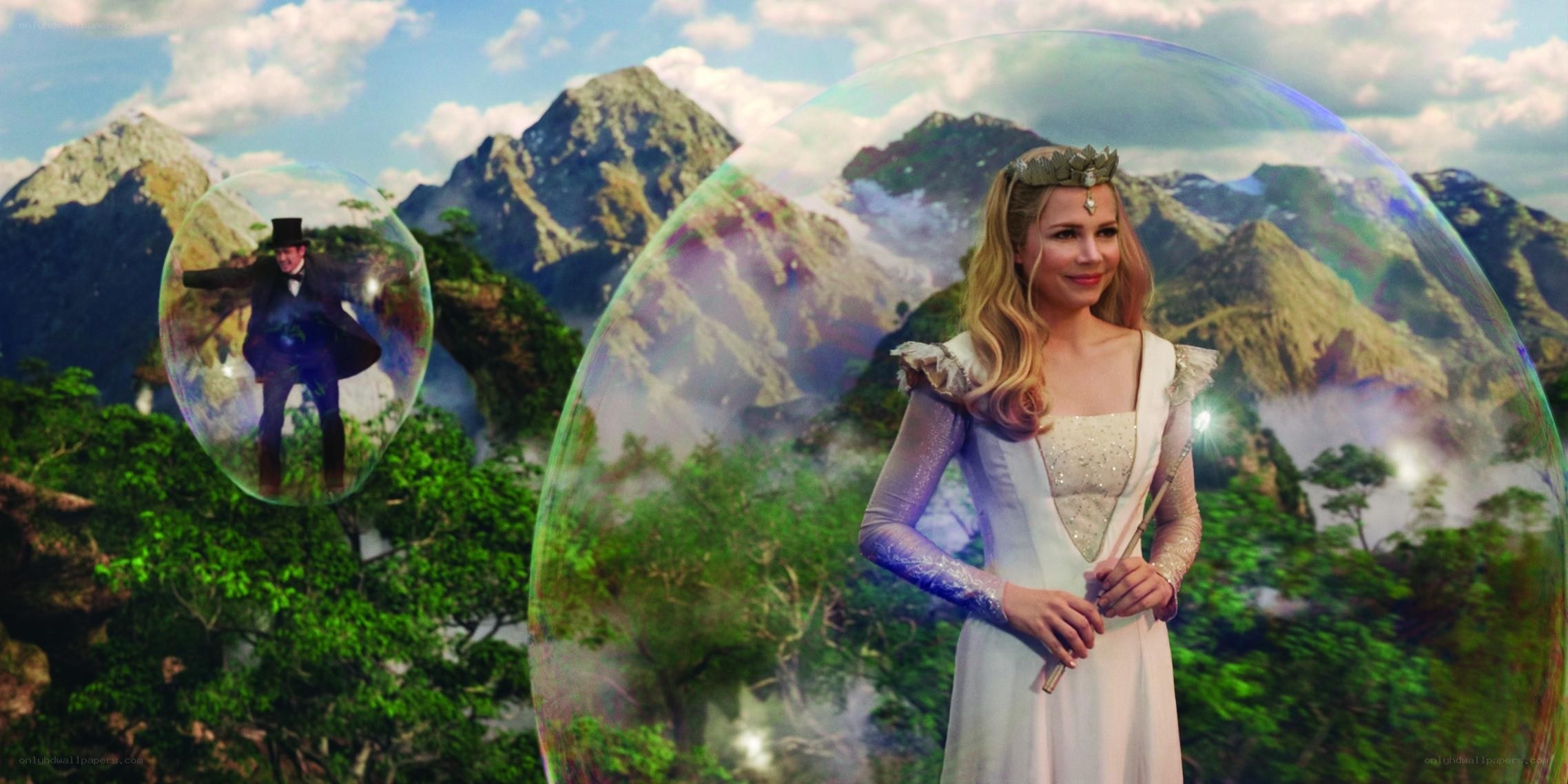 Princess in a bubble world