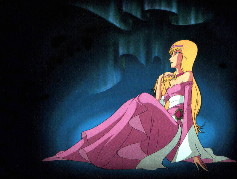 Princess in a cave