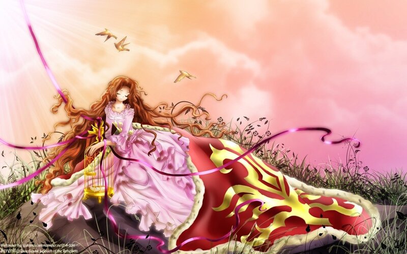 Princess in a Field