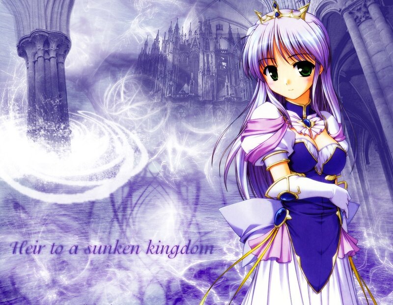 princess in a gothic cathedral
