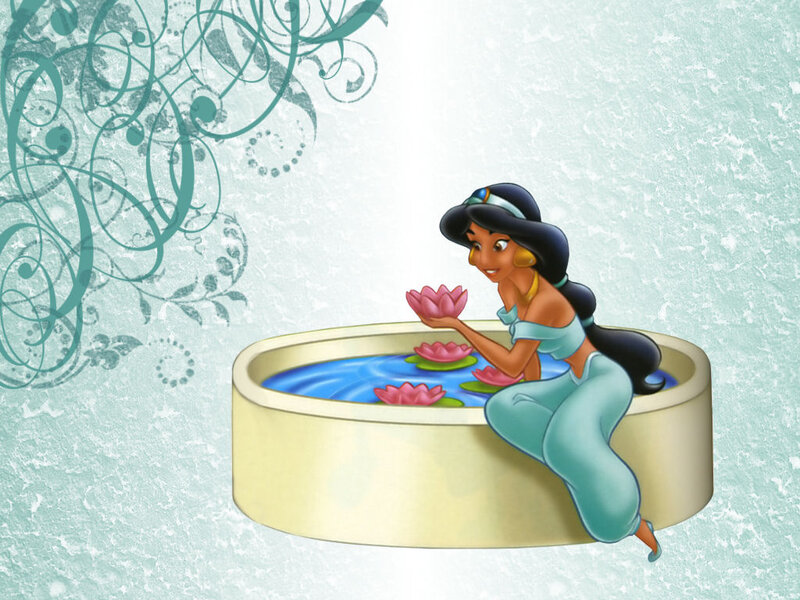 Princess in a Pool