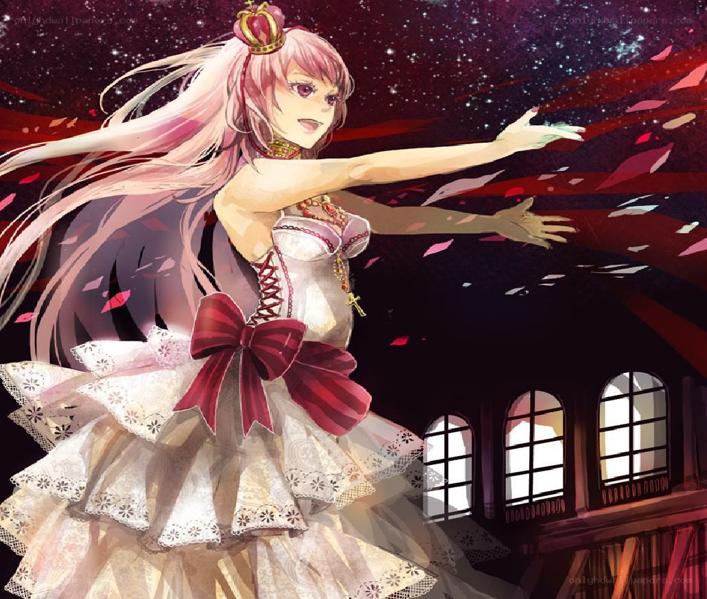 princess in a starry night