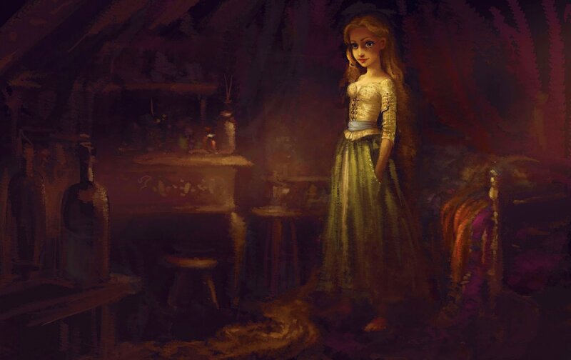 Princess in a Tower — Brown