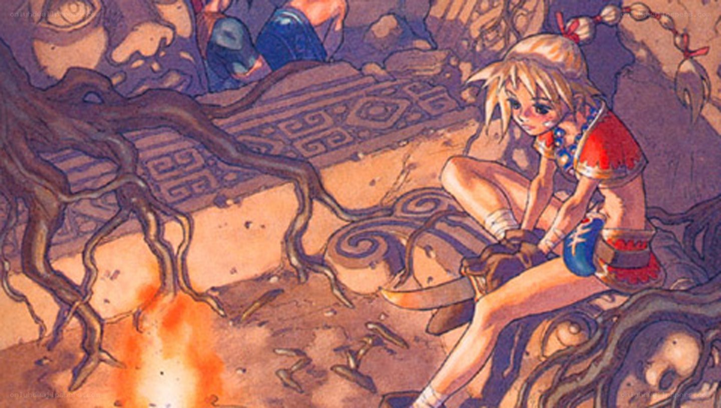 princess in ancient ruins