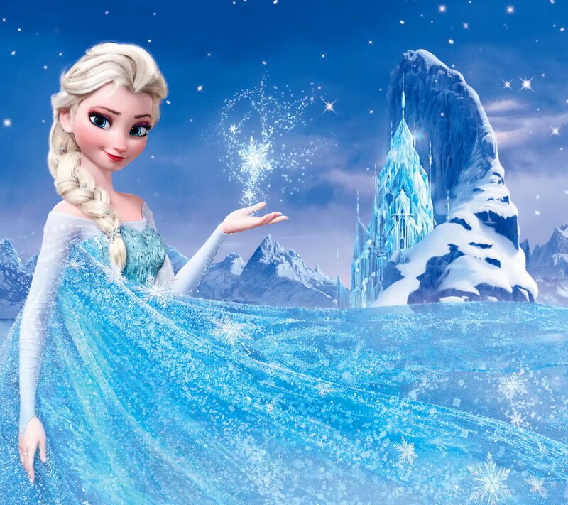 Princess in Blue Dress — Magical
