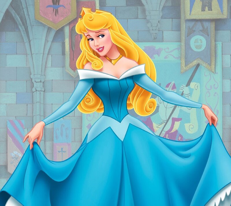Princess in Blue Gown — Regal