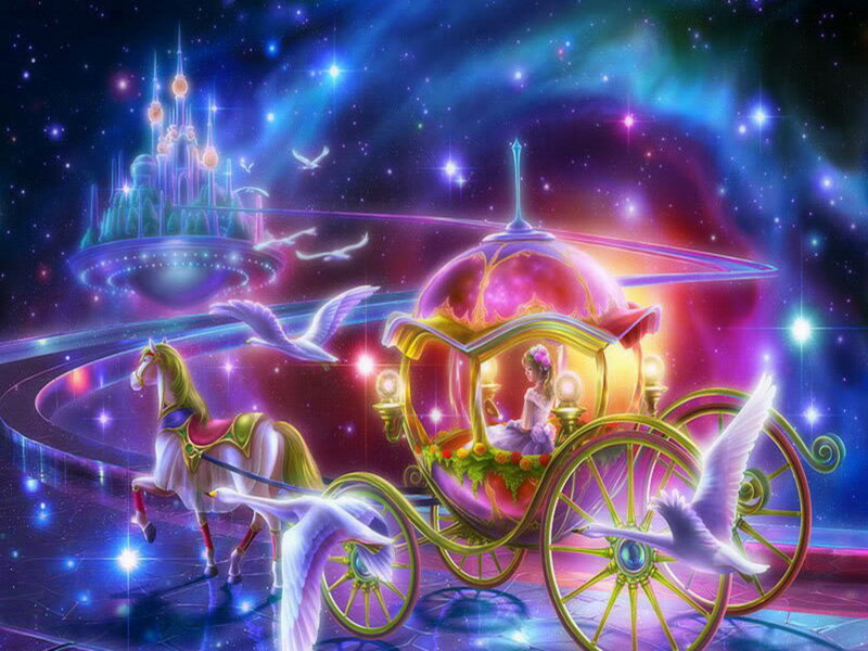Princess in Carriage
