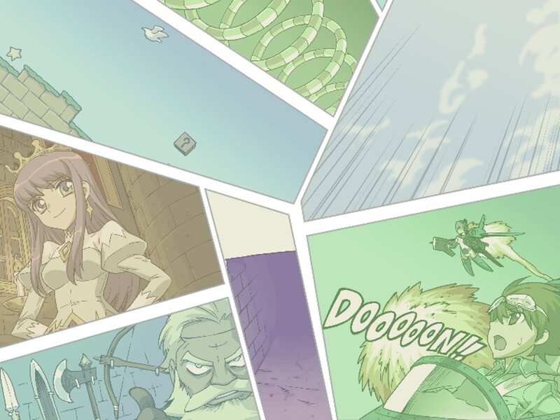 Princess in Castle — Green
