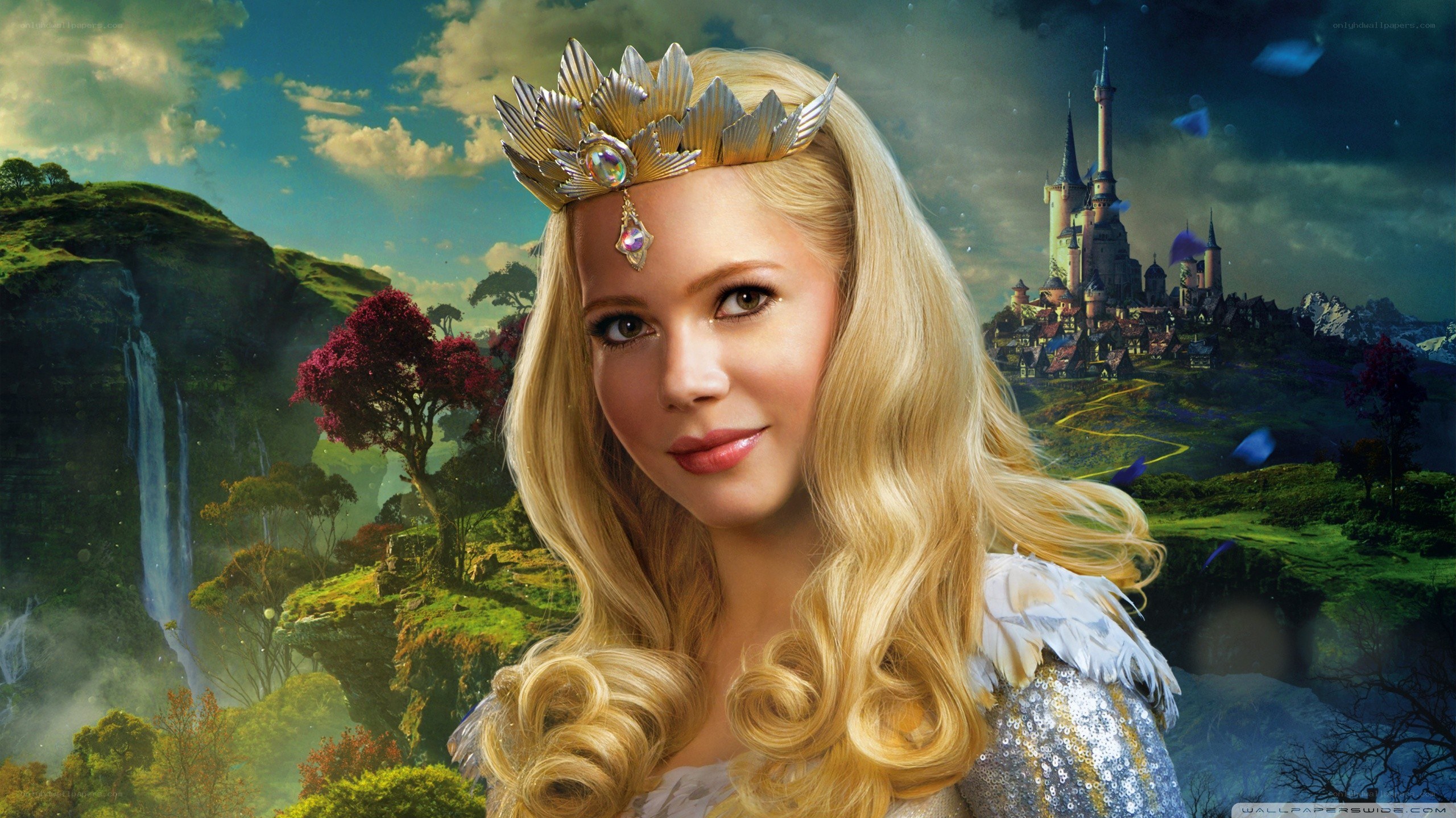 princess in fantasy landscape