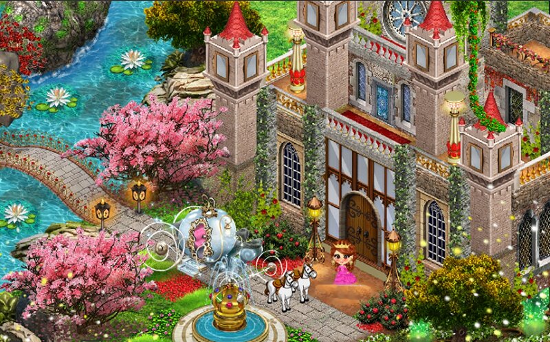 Princess in Garden — Pink