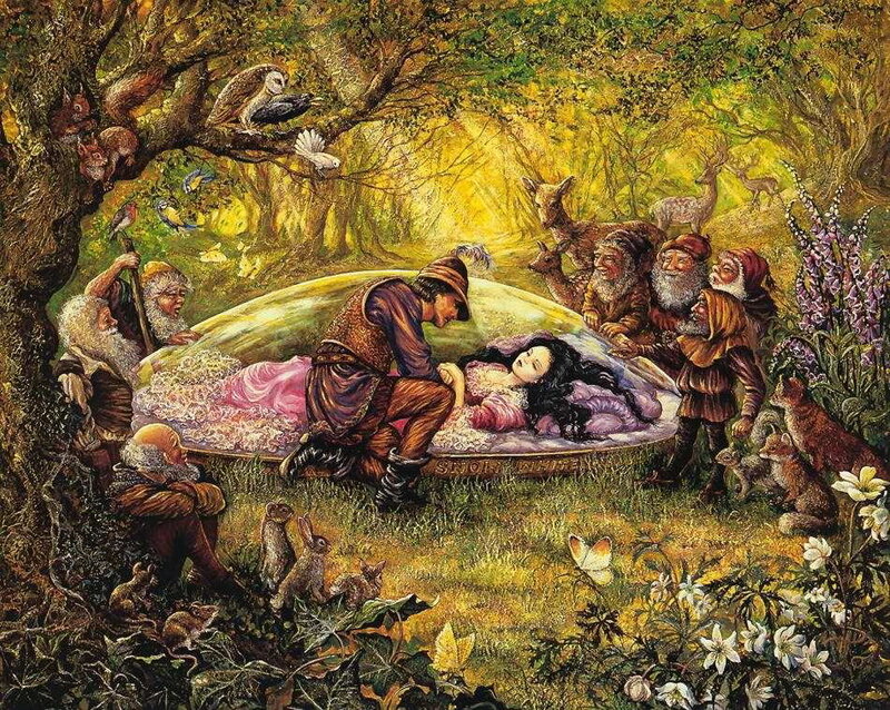 Princess in Glass Coffin — Green, Serene