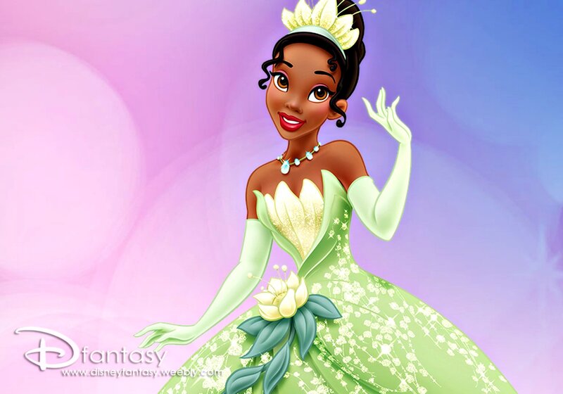 Princess in Green Dress — Graceful