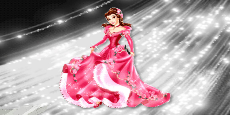Princess in Pink Dress — Dramatic