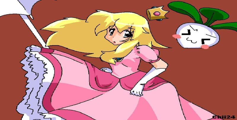 Princess in Pink Dress — Playful