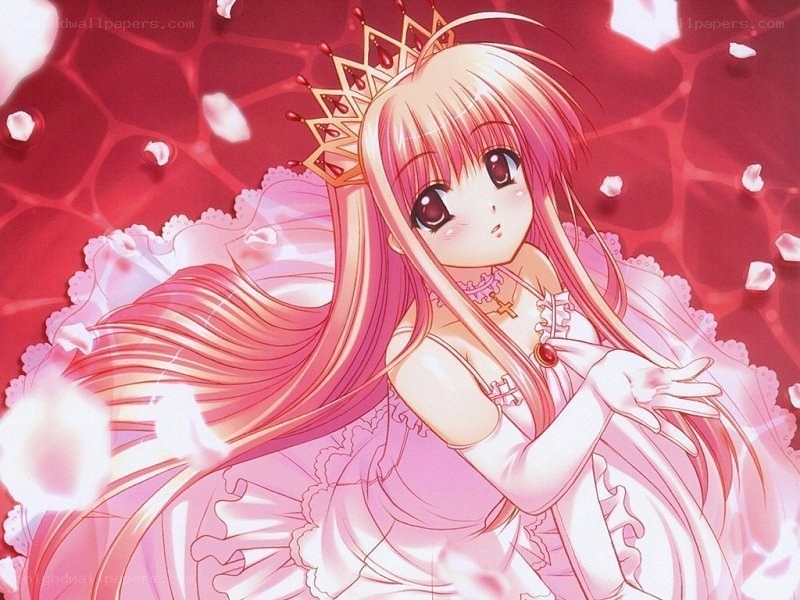 princess in pink dress