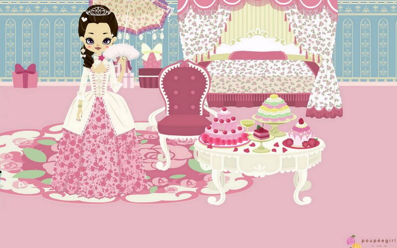Princess in Pink Room