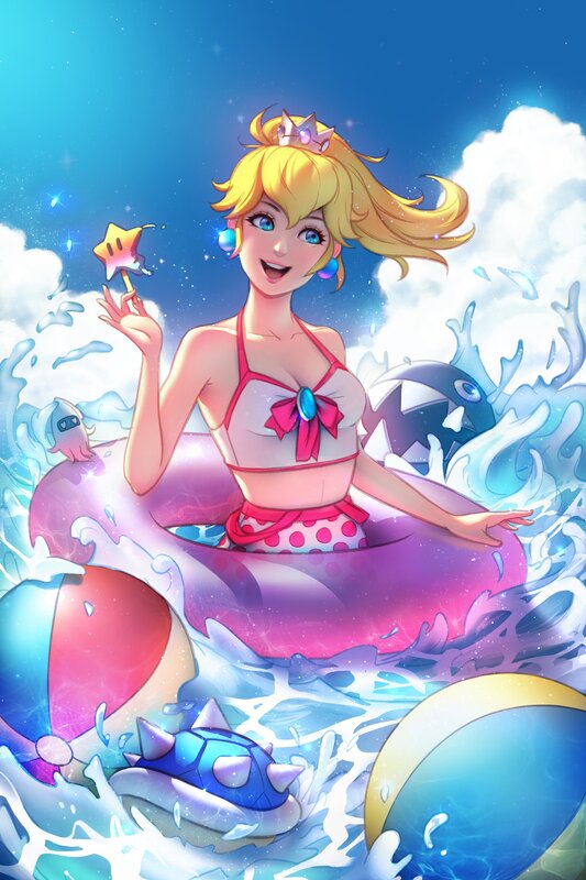 Princess in Swim Ring