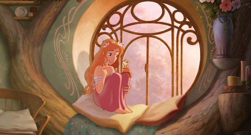 Princess in Treehouse