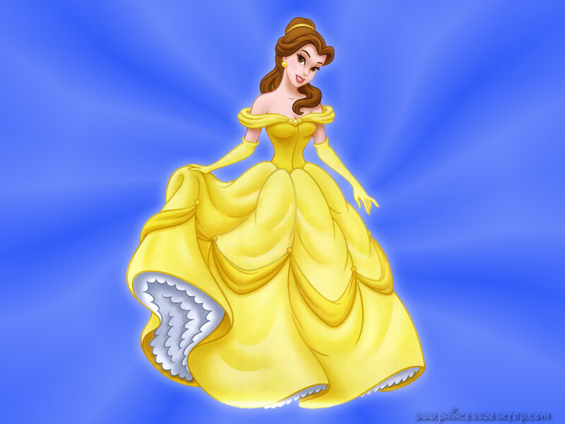 Princess in Yellow Gown