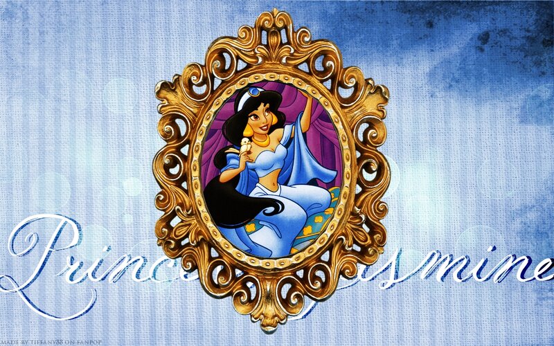 Princess Jasmine in Frame