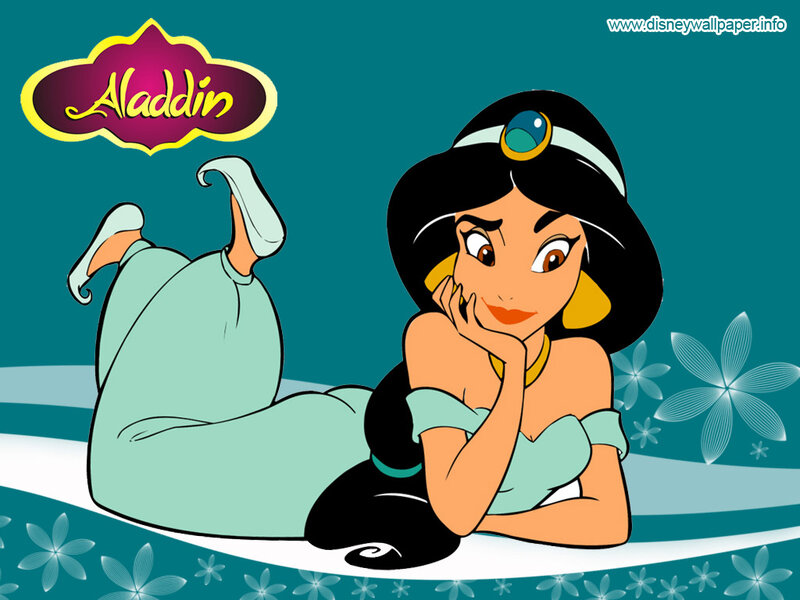 Princess Jasmine Lying Down