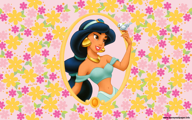 Princess Jasmine with Bird
