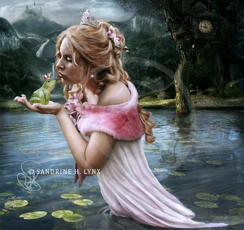 Princess Kissing Frog