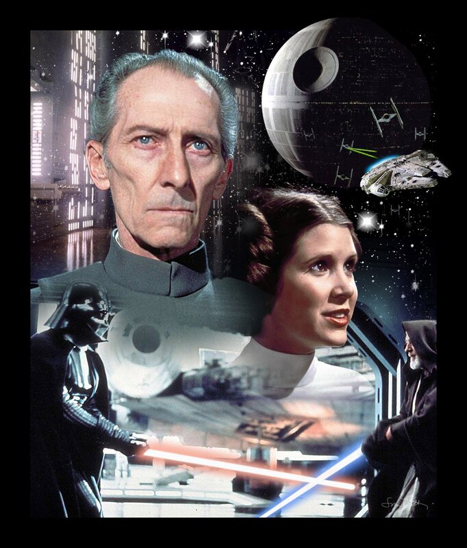 Princess Leia and Emperor