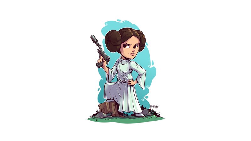 Princess Leia Chibi