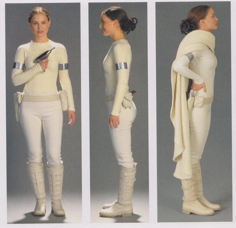 Princess Leia costume concept art