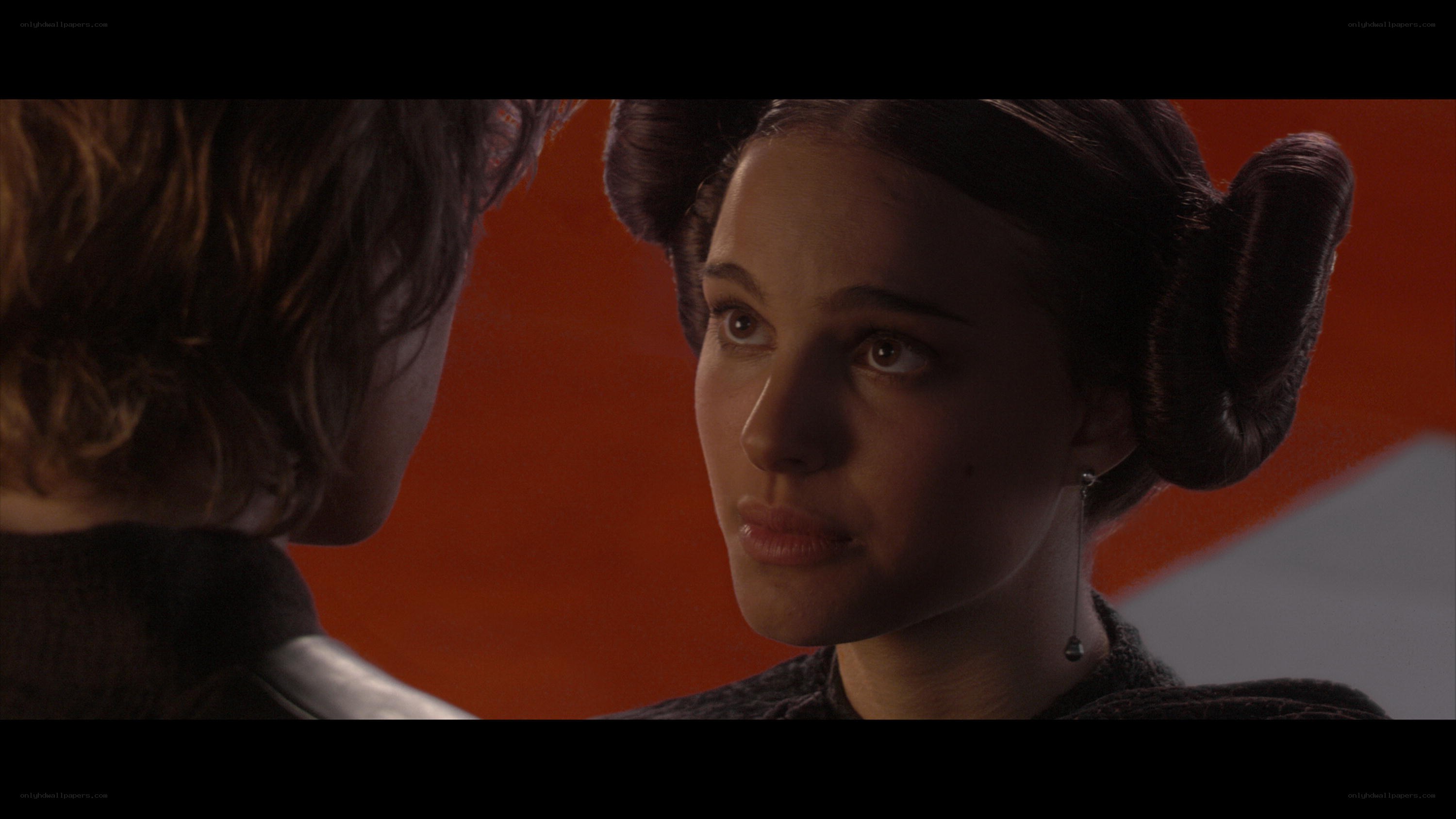 Princess Leia in a tense moment