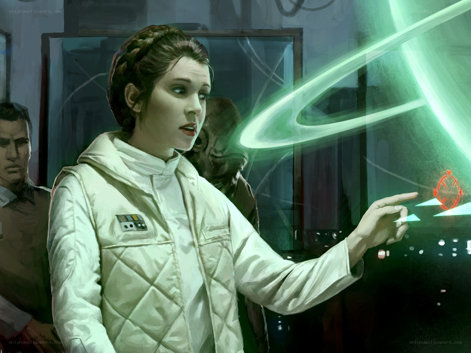 Princess Leia in command