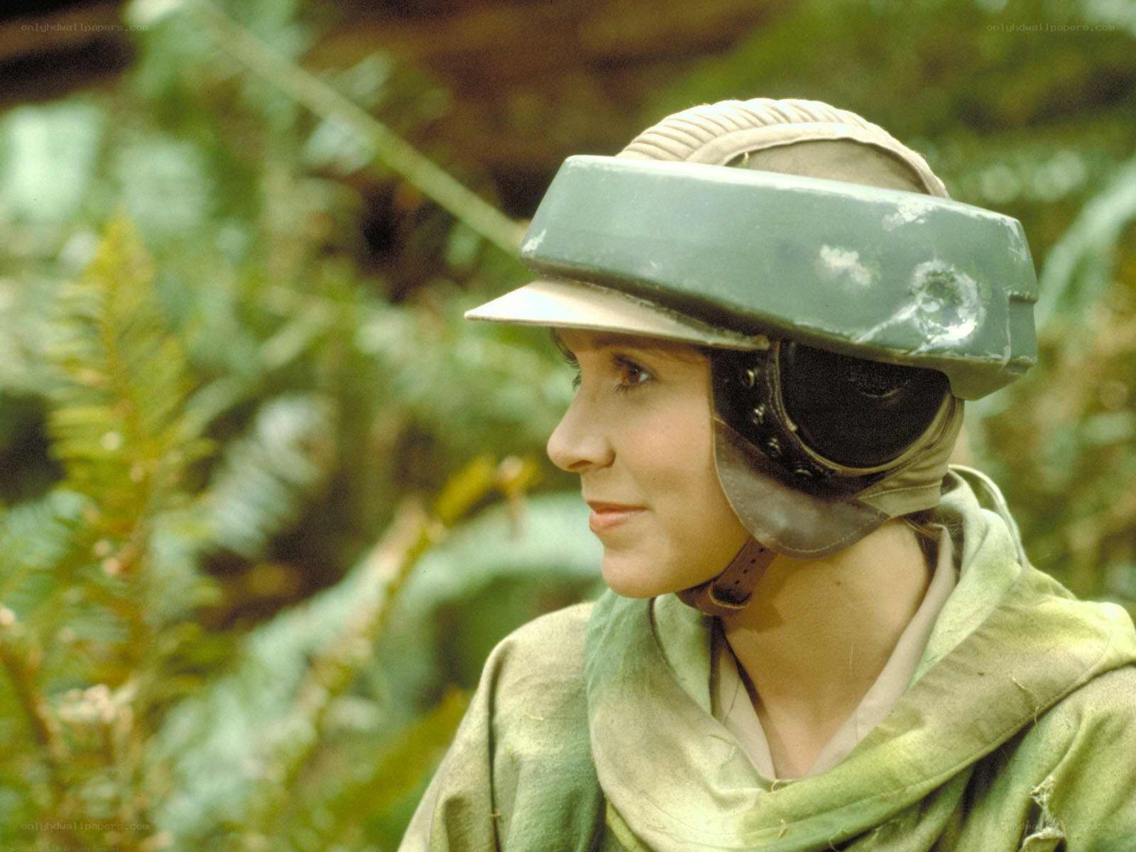 princess leia in forest