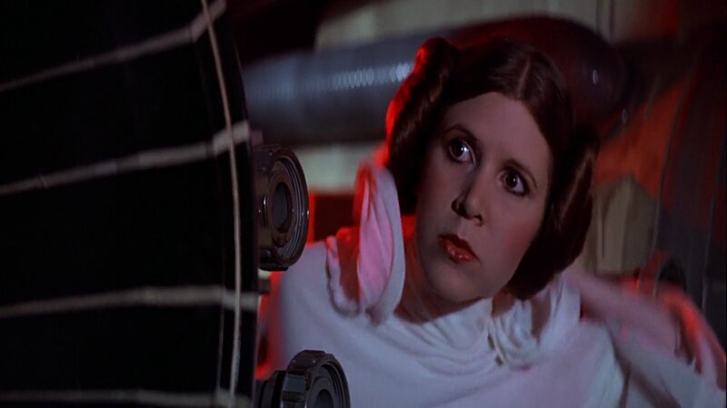 Princess Leia in Spaceship