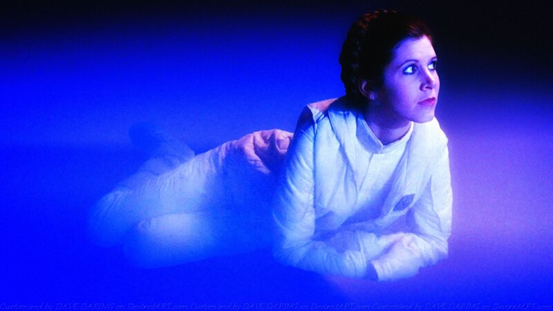 Princess Leia Lying Down