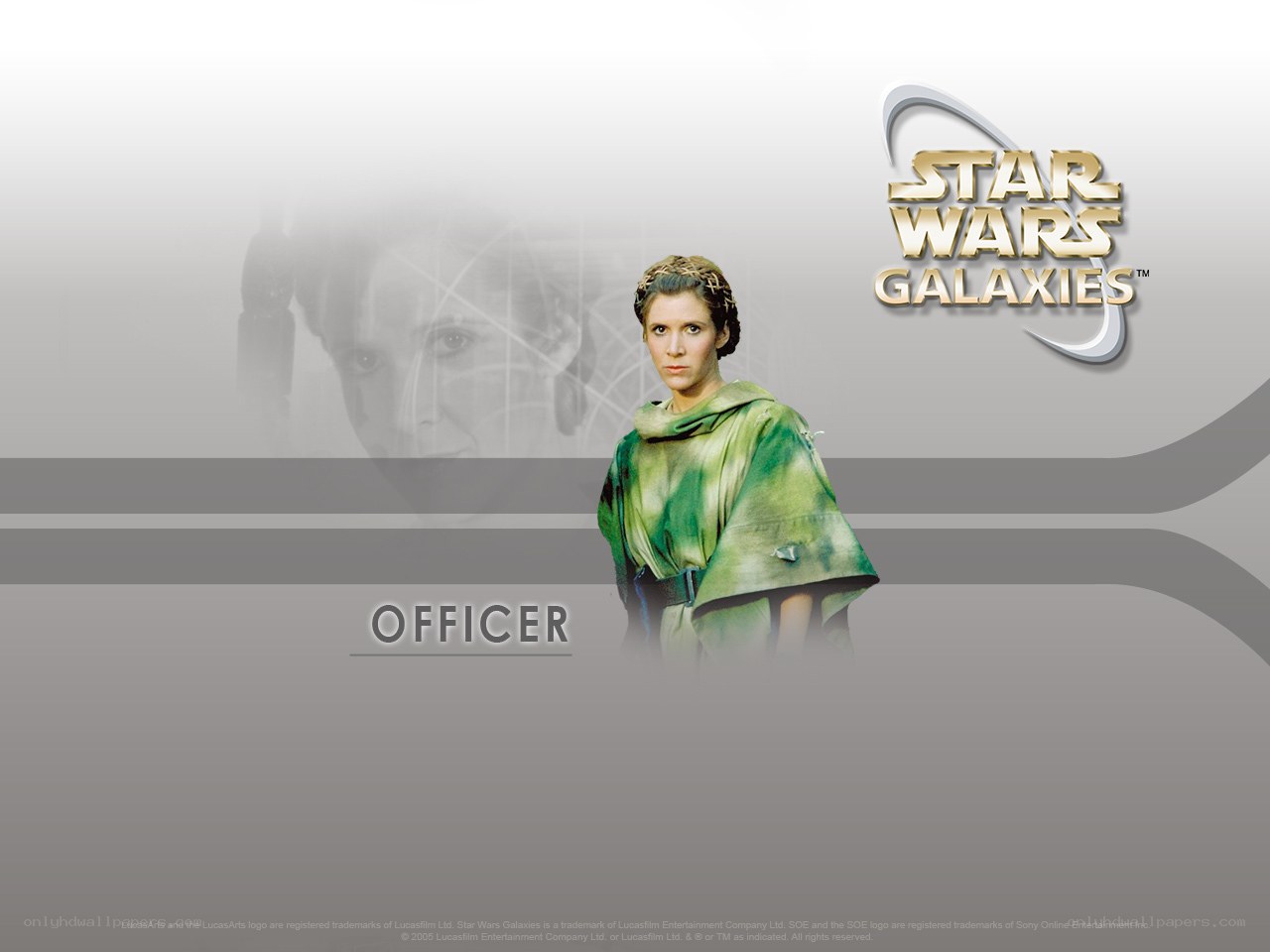 Princess Leia Officer Wallpaper