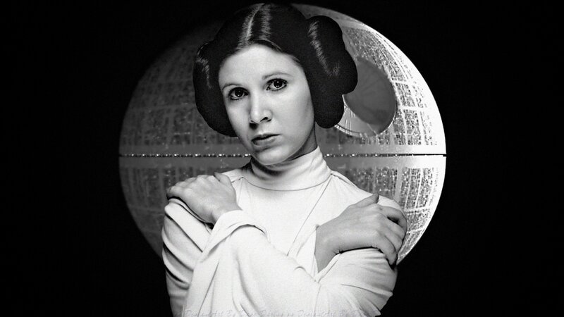 Princess Leia Organa — Black, Dramatic