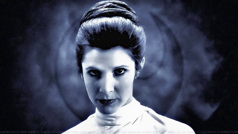 Princess Leia Organa — Blue, Dramatic, Photograph