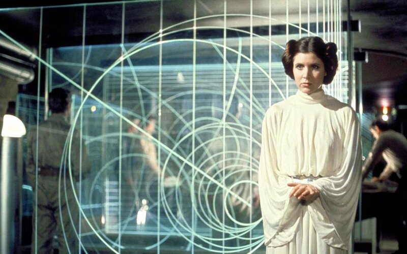 Princess Leia Organa — White, Serious