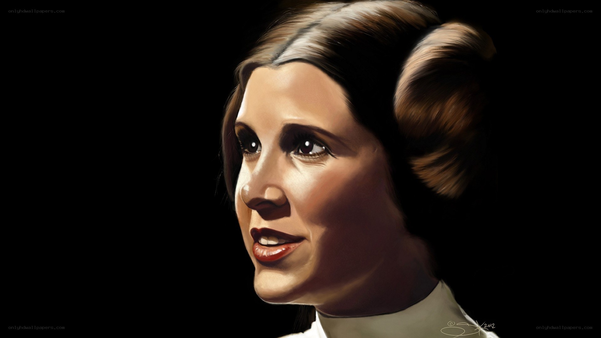 Princess Leia portrait