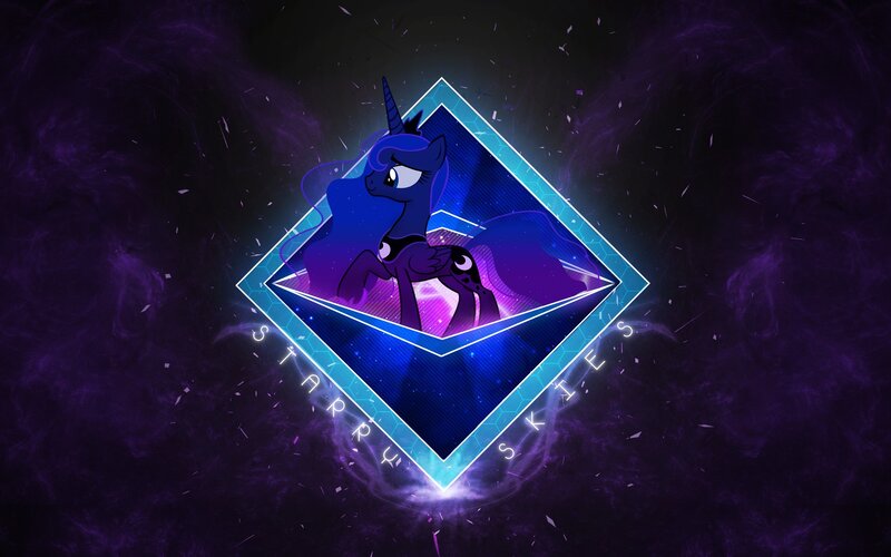Princess Luna in a Diamond