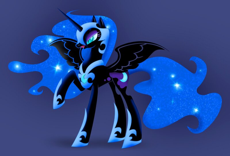Princess Luna in starry form