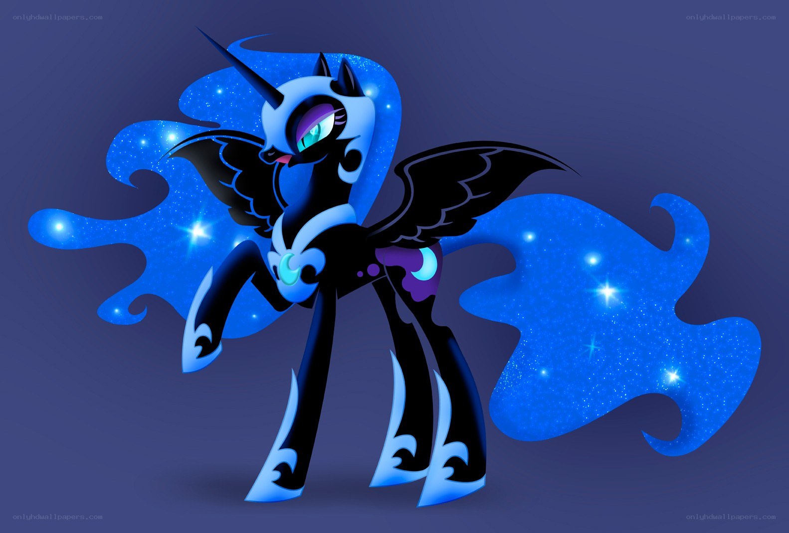 Princess Luna in starry form