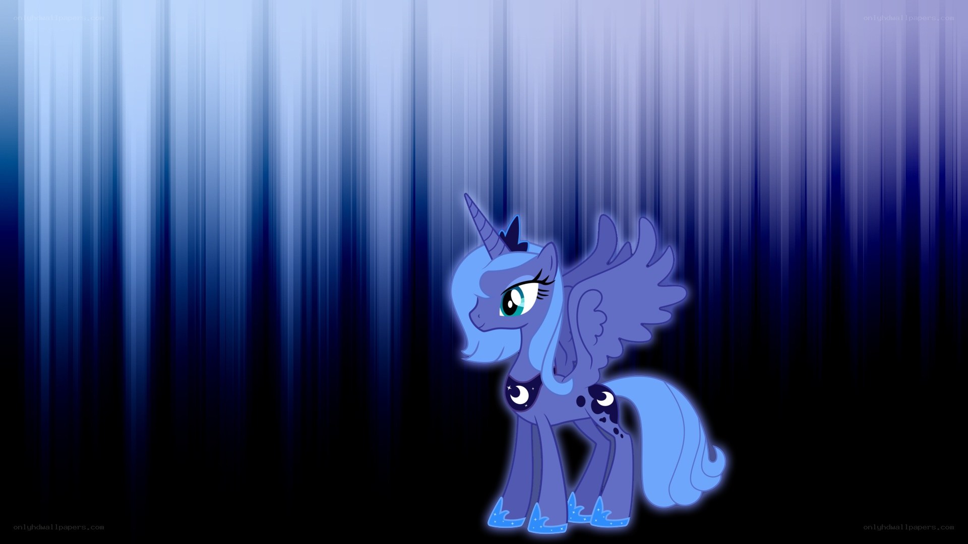 Princess Luna in the night
