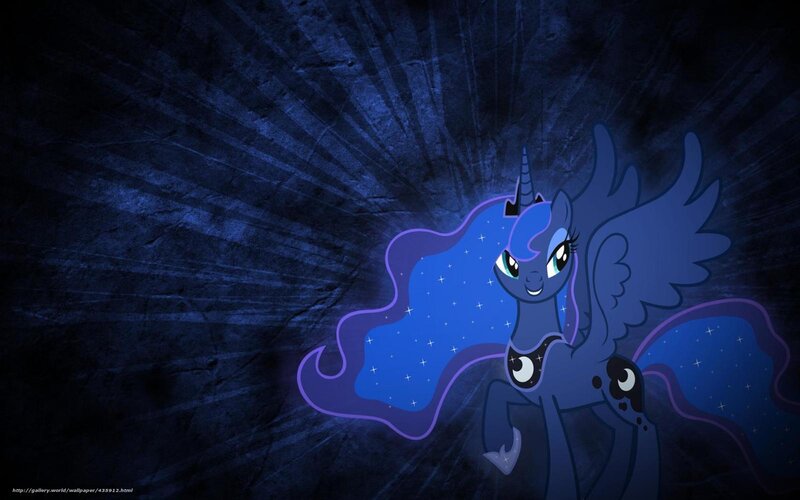 Princess Luna in the night