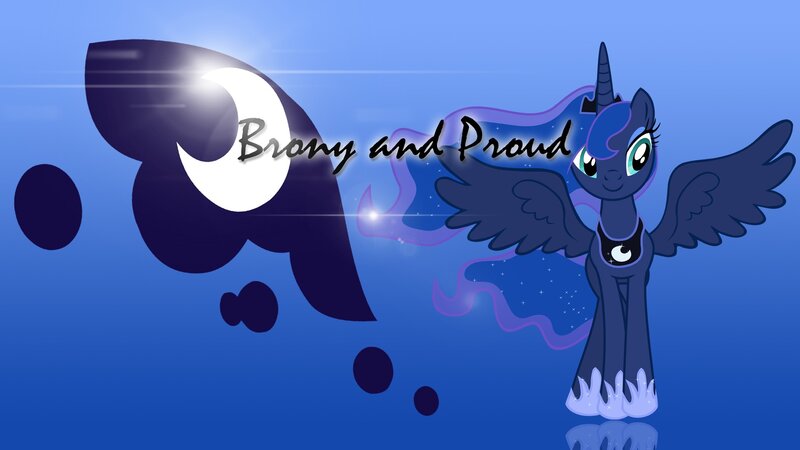 Princess Luna with moon symbol